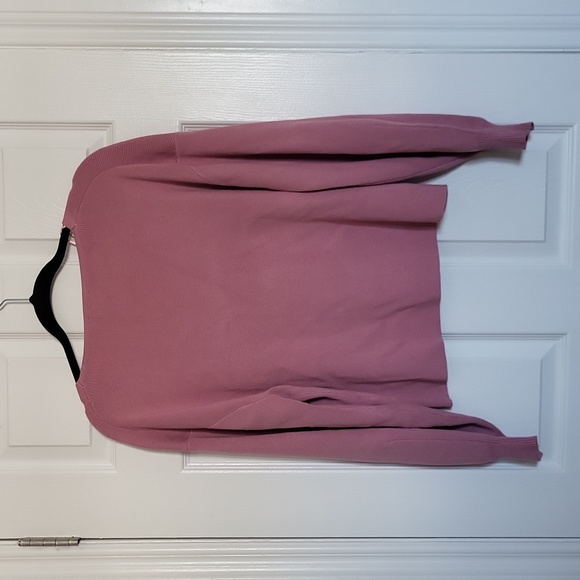 Dynamite Chandail Puff Sleeve Vneck Sweater in Size Large (NWT) - Picture 2 of 4